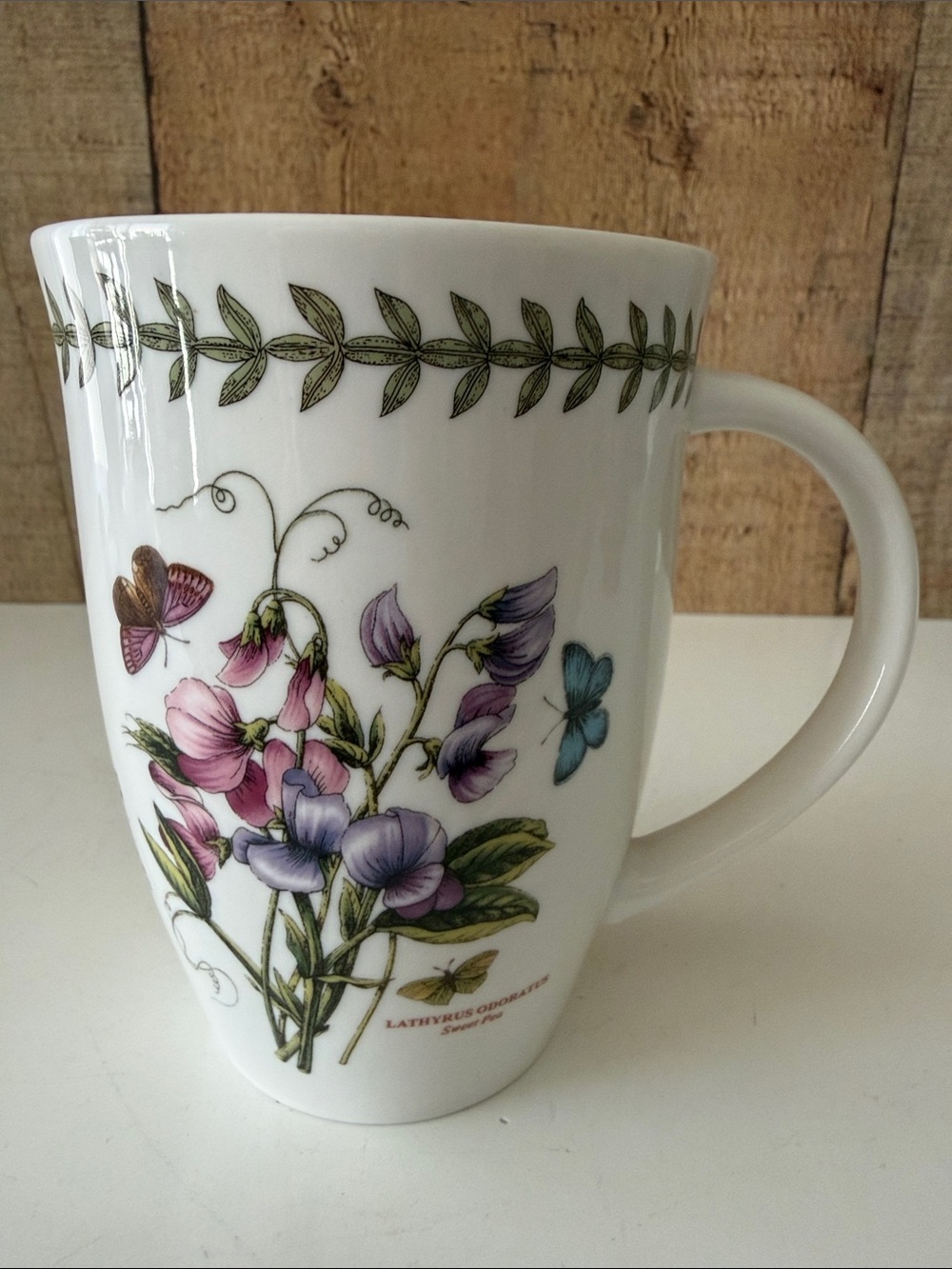 Portmeirion Botanic Garden "Sweet Pea" Lathyrus Odoratus Mug